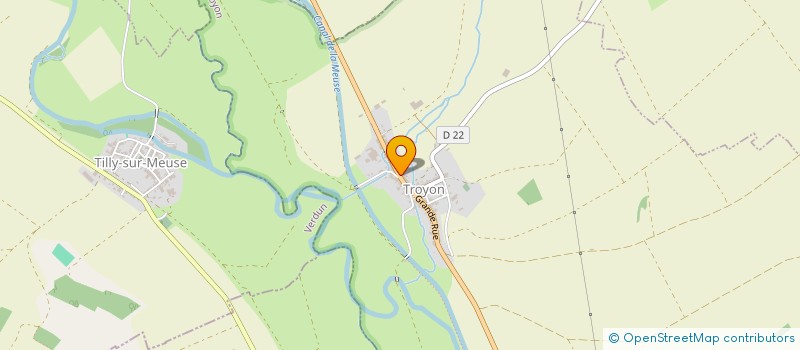 localisation de l'entreprise COMITE DEPARTEMENTAL SPORTS POUR TOUS 55  BAZEILLES