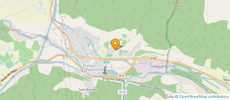 localisation de l'entreprise COMITE DEPARTEMENTAL SPORTS POUR TOUS DES ALPES DE HAUTE PROVENCE  TOULON