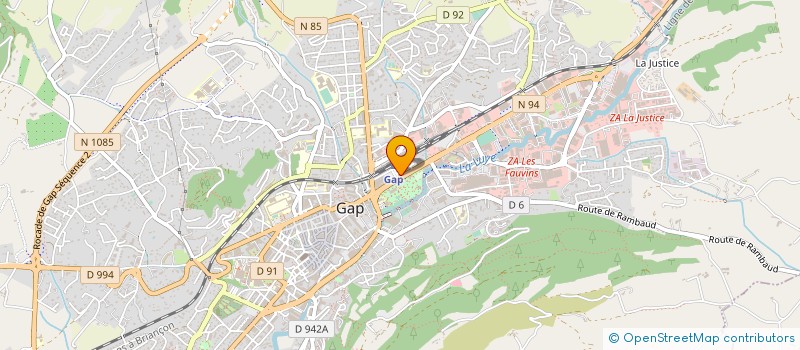 localisation de l'entreprise COMITE DEPARTEMENTAL TOURISME  GAP