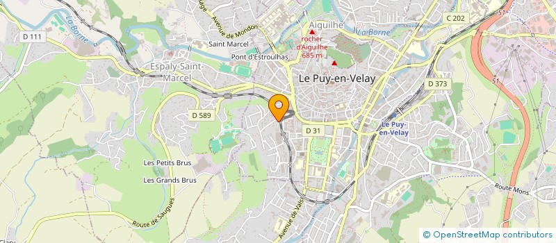 localisation de l'entreprise COMITE DEPARTEMENTAL TRIATHLON DUATHELON à LE PUY-EN-VELAY