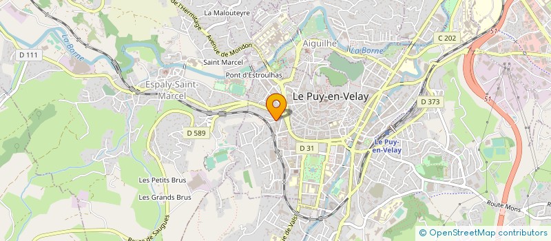 localisation de l'entreprise COMITE DEPARTEMENTAL VIET VO DAO  ESPALY-SAINT-MARCEL