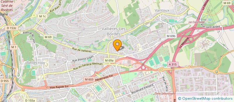 localisation de l'entreprise COMITE DEPARTEMENTAL VOILE MOSELLE  METZ