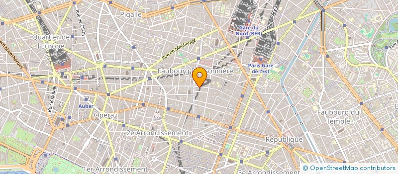 localisation de l'entreprise COMITE DEPARTEMENTAL VOL A VOILE PARIS  PARIS