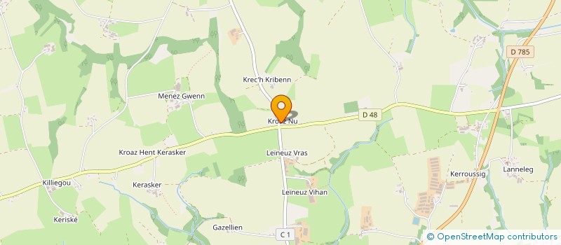 localisation de l'entreprise COMITE DEPARTMENTAL BALL TRAP  PLEYBEN