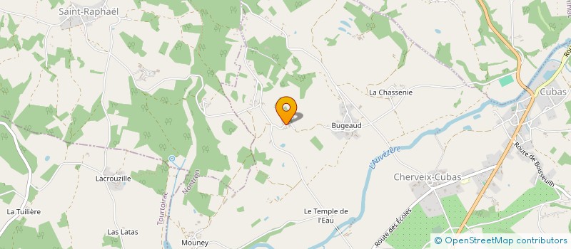 localisation de l'entreprise COMITE DEPT COURSE ORIENTATION DORDOGNE  CHERVEIX-CUBAS