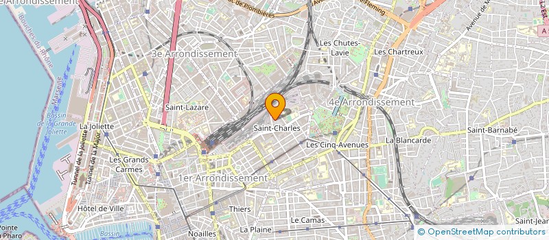 localisation de l'entreprise COMITE DEPT DE JUDO DES BOUCHES DU RHONE  MARSEILLE