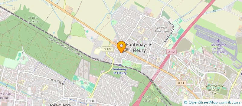 localisation de l'entreprise COMITE DEPT DE LA FFAAA à FONTENAY-LE-FLEURY