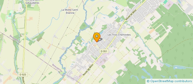 localisation de l'entreprise COMITE DEPT FF D'AIKIDO BUDO LOIRET à LAILLY-EN-VAL
