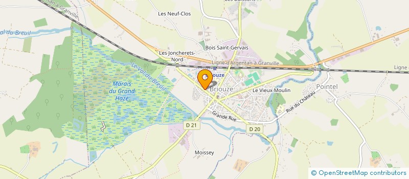 localisation de l'entreprise COMITE DEPT ORNAIS DES ECHECS à BRIOUZE