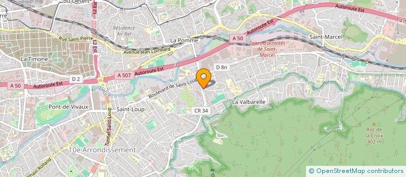 localisation de l'entreprise COMITE DEPTAL BDR FF SAUVETAGE SECOURS à MARSEILLE 11EME