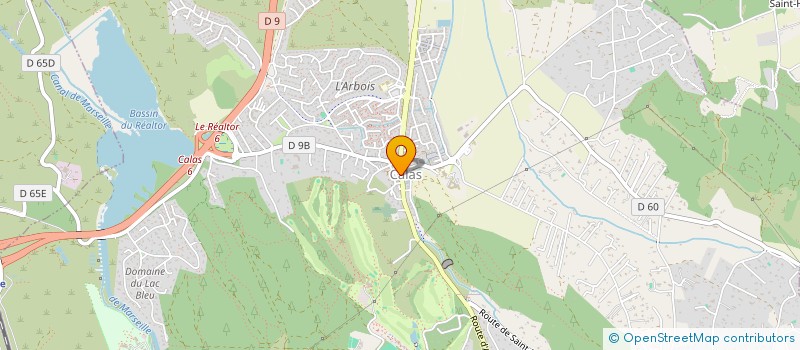 localisation de l'entreprise COMITE DEPTAL TENNIS DES BDR à CABRIES
