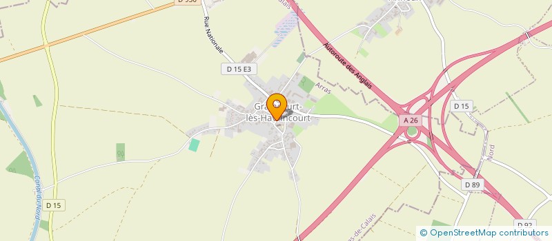 localisation de l'entreprise COMITE DES ACPG CATM TOE ET VEUVES  GRAINCOURT-LES-HAVRINCOURT