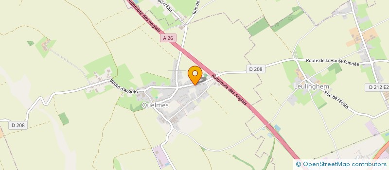 localisation de l'entreprise COMITE DES ACPG CATM TOE OPEX ET VEUVES DE QUELMES  QUELMES