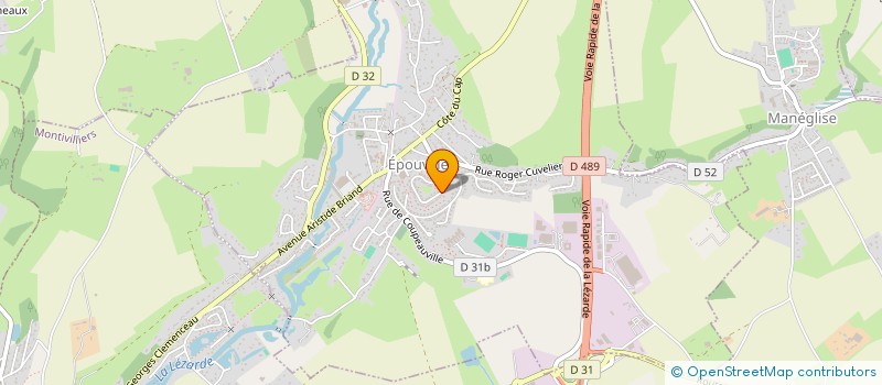 localisation de l'entreprise COMITE DES AINES D'EPOUVILLE  EPOUVILLE