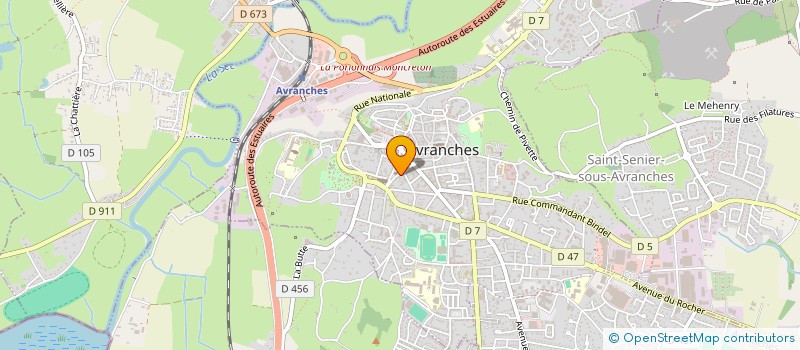 localisation de l'entreprise COMITE DES AMIS D EMMAUS à AVRANCHES
