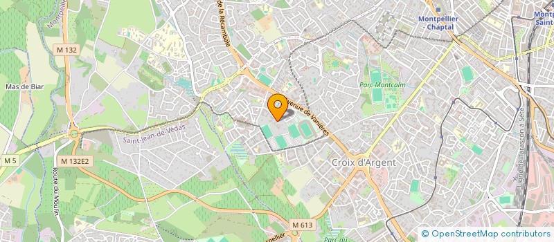 localisation de l'entreprise COMITE DES AMIS DU CHEVAL à MONTPELLIER