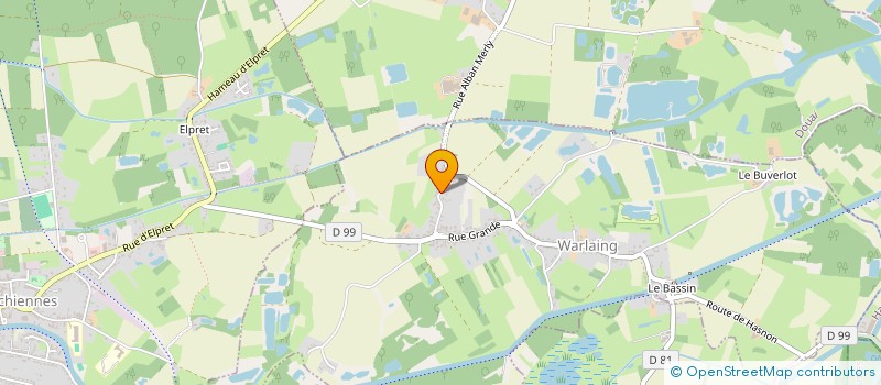 localisation de l'entreprise COMITE DES ANCIENS  RIEULAY