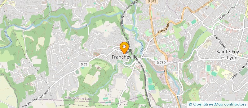 localisation de l'entreprise COMITE DES ANCIENS DE FRANCHEVILLE  FRANCHEVILLE