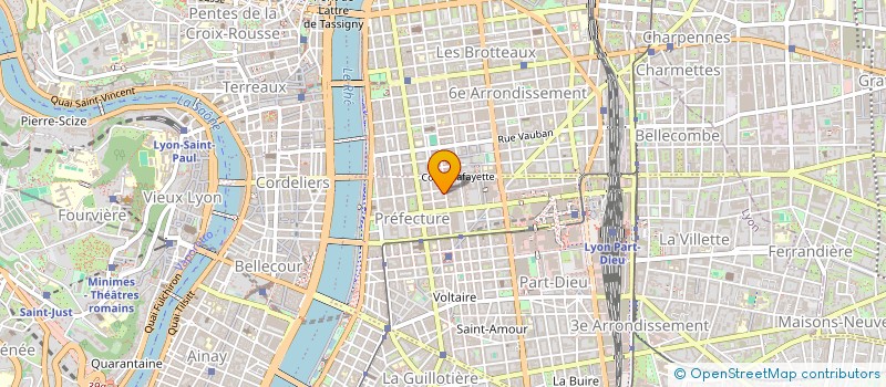 localisation de l'entreprise COMITE DES ASSISTANTS MATERNELS DE LYON (CAMALYON)  LYON