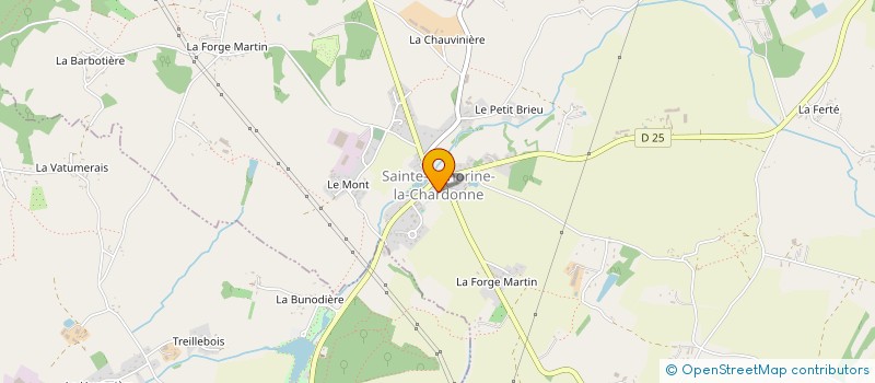 localisation de l'entreprise COMITE DES ASSOCIATIONS à SAINTE-HONORINE-LA-CHARDONNE