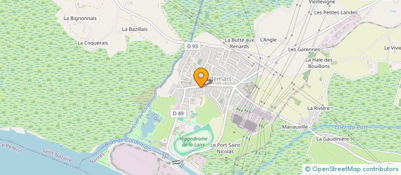 localisation de l'entreprise COMITE DES ASSOCIATIONS DE VIGNEUX à VIGNEUX-DE-BRETAGNE