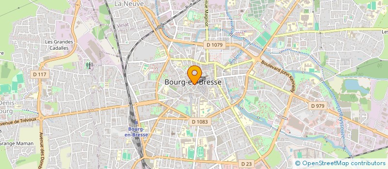 localisation de l'entreprise COMITE DES BANQUES DE L'AIN DE LA FEDERATION BANCAIRE FRANCAISE à BOURG-EN-BRESSE