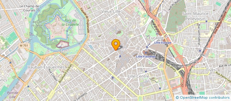 localisation de l'entreprise COMITE DES BANQUES NORD PAS.DE.CALAIS DE LA FED.BANCAIRE FRANCAISE à LILLE