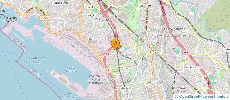 localisation de l'entreprise COMITE DES BDR DE HAND BALL à MARSEILLE