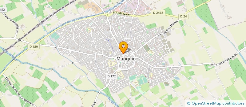 localisation de l'entreprise COMITE DES CITES UNIES AVEC MAUGUIO CARNON  MAUGUIO