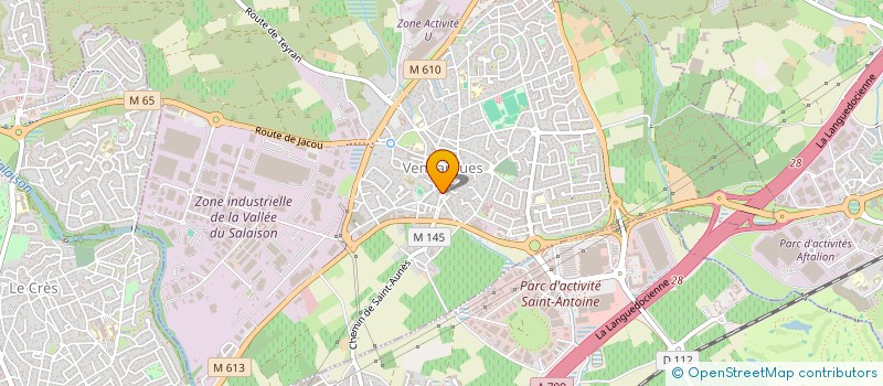 localisation de l'entreprise COMITE DES FESTIVITES DE VENDARGUES à VENDARGUES