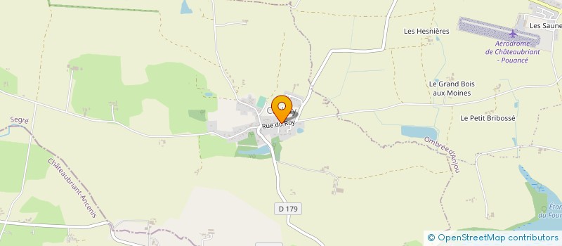 localisation de l'entreprise COMITE DES FETES  CARBAY