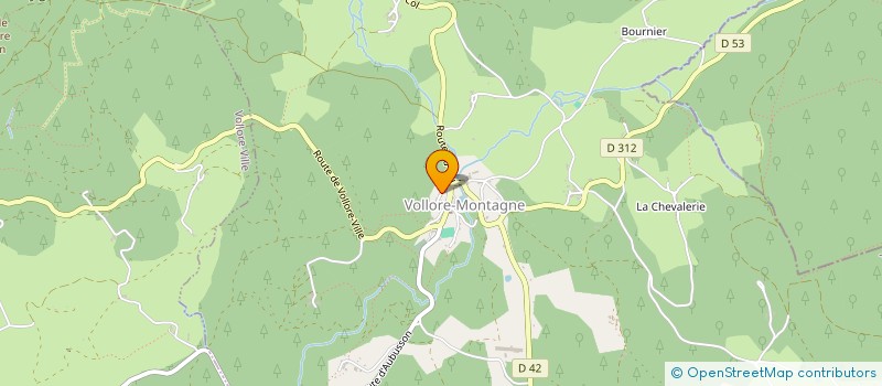 localisation de l'entreprise COMITE DES FETES  SAINTE-AGATHE