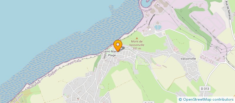 localisation de l'entreprise COMITE DES FETES à PETIT-CAUX