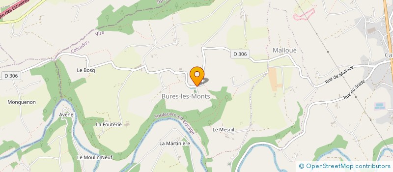 localisation de l'entreprise COMITE DES FETES à SOULEUVRE EN BOCAGE