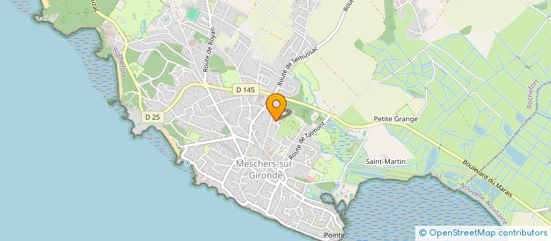localisation de l'entreprise COMITE DES FETES  MESCHERS-SUR-GIRONDE