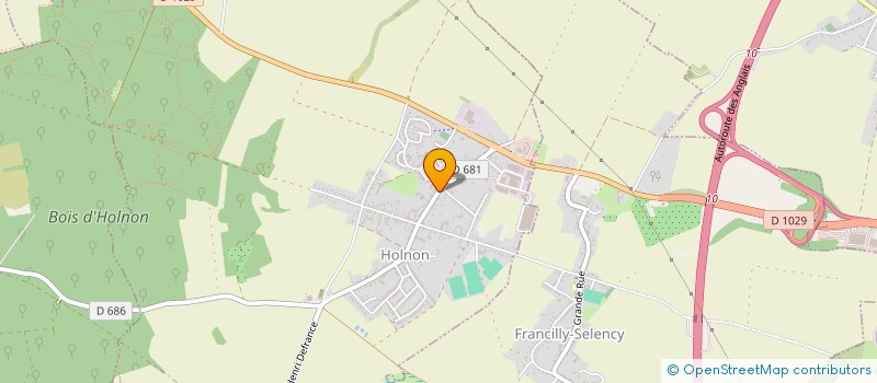 localisation de l'entreprise COMITE DES FETES à HOLNON