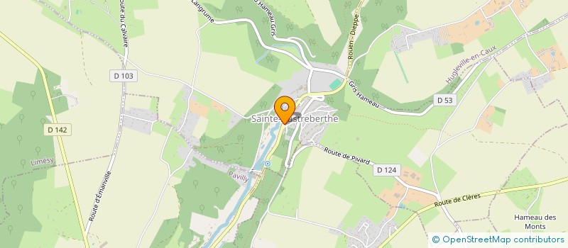 localisation de l'entreprise COMITE DES FETES à SAINTE-AUSTREBERTHE