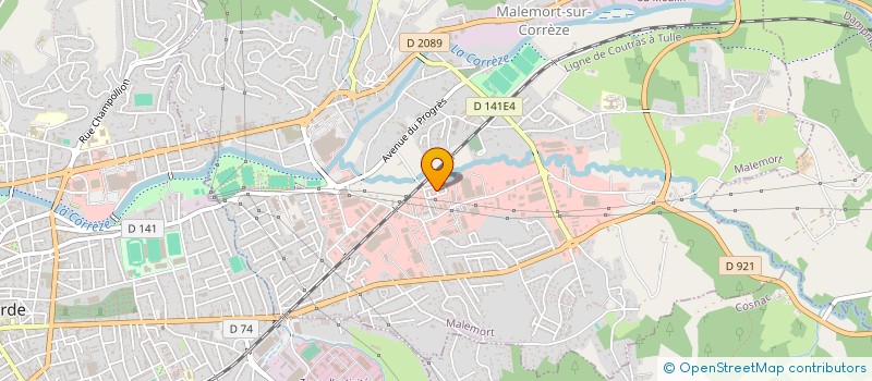 localisation de l'entreprise COMITE DES FETES  DAMPNIAT