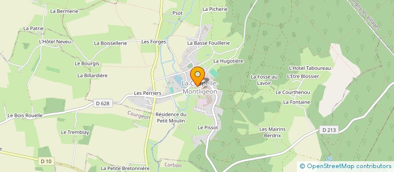 localisation de l'entreprise COMITE DES FETES à REVEILLON