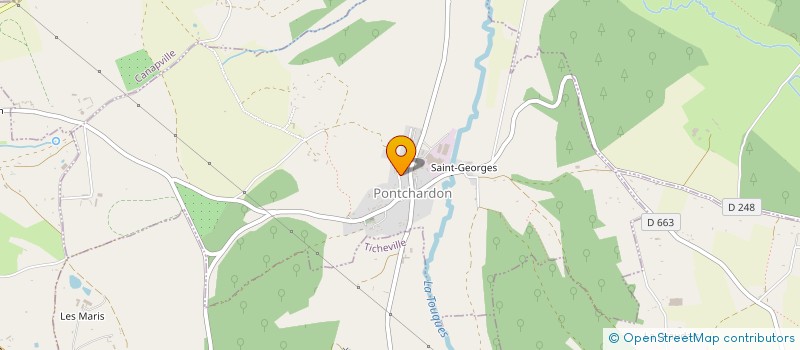 localisation de l'entreprise COMITE DES FETES à CAMEMBERT
