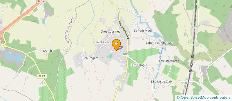localisation de l'entreprise COMITE DES FETES à SIREUIL