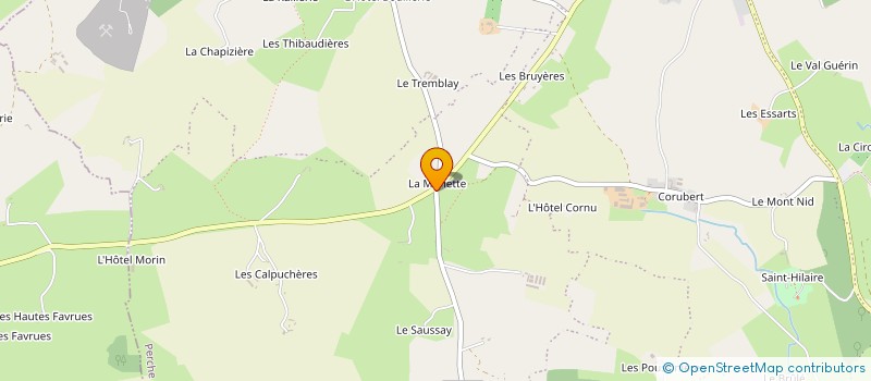 localisation de l'entreprise COMITE DES FETES à PERCHE-EN-NOCE