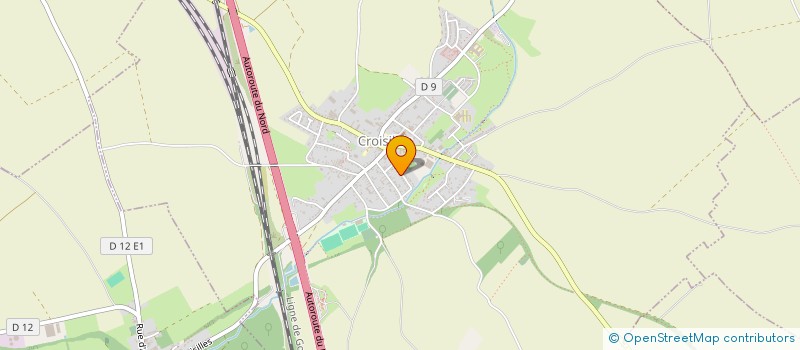 localisation de l'entreprise COMITE DES FETES  FONTAINE-LES-CROISILLES