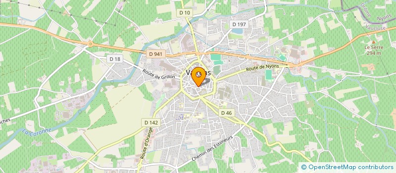 localisation de l'entreprise COMITE DES FETES à VALREAS