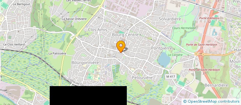 localisation de l'entreprise COMITE DES FETES à SAINT-HERBLAIN