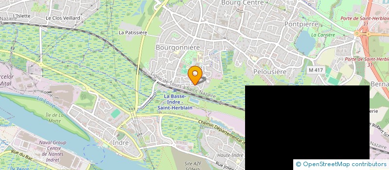 localisation de l'entreprise COMITE DES FETES à SAINT-HERBLAIN