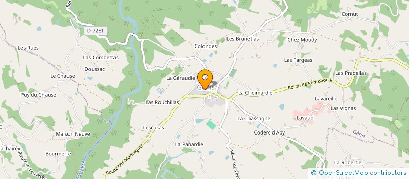 localisation de l'entreprise COMITE DES FETES  SAINT-RAPHAEL