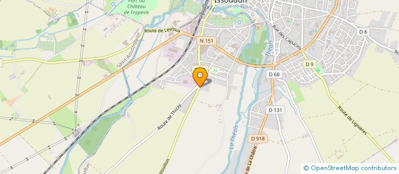 localisation de l'entreprise COMITE DES FETES à ISSOUDUN