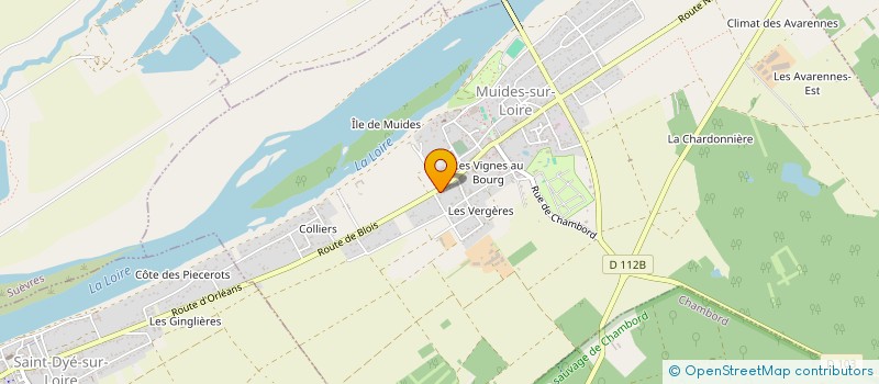 localisation de l'entreprise COMITE DES FETES  MULSANS