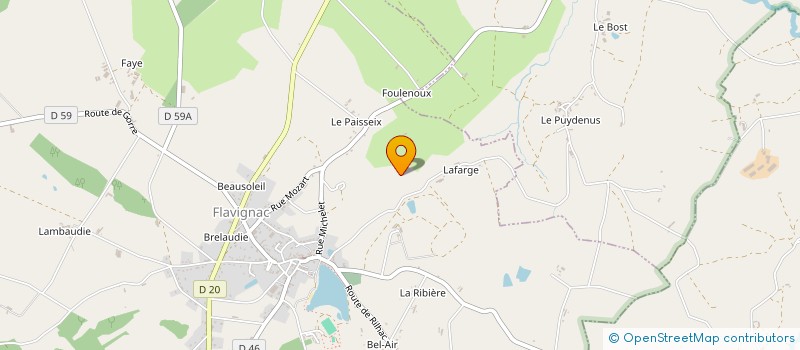 localisation de l'entreprise COMITE DES FETES à LES CARS